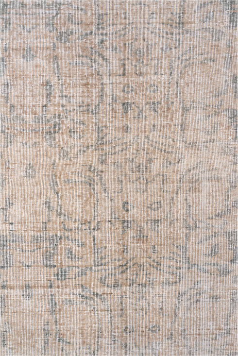 Vintage Oushak Area Rug (6' x 7')